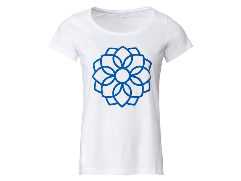 Gehe zu Vollbildansicht: ESMARA® T-Shirt Damen, mit Print, aus reiner Baumwolle - Bild 6