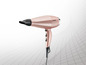 Ein rosa Haartrockner von SilverCrest.