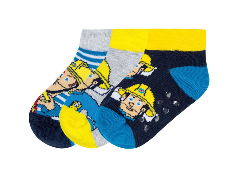 Gehe zu Vollbildansicht: Kleinkinder / Kinder Jungen Sneakersocken, 3 Paar, mit Baumwolle - Bild 34