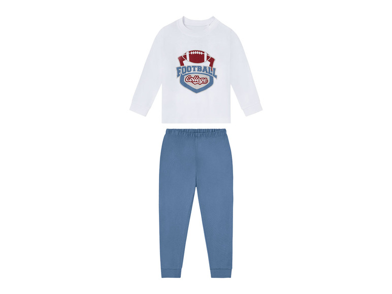 Gehe zu Vollbildansicht: LUPILU® Kleinkinder Jungen Pyjama, mit Print - Bild 32