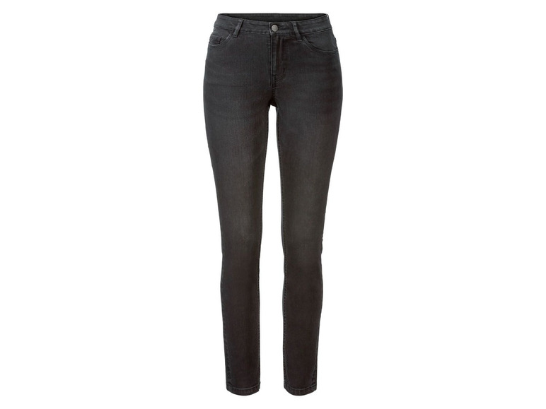 Schwarze Skinny Jeans für Damen.