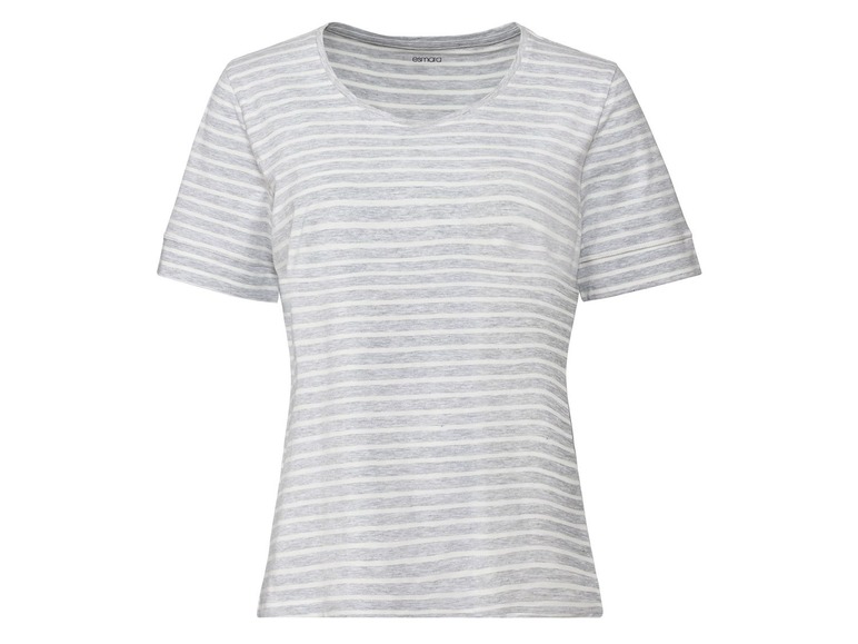 Gehe zu Vollbildansicht: ESMARA® T-Shirt Damen, 3 Stück, mit Bio-Baumwolle und Elasthan - Bild 5