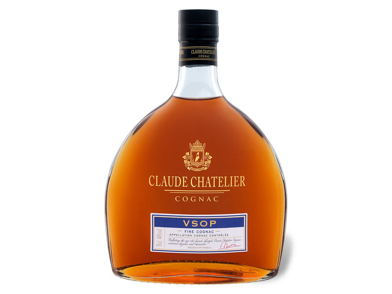 Claude Chatelier VSOP Cognac Geschenkbox Vol 40% mit