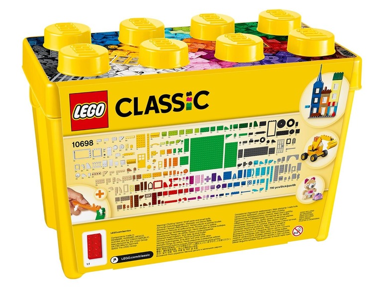 Gehe zu Vollbildansicht: LEGO® Classic 10698 »LEGO® Große Bausteine-Box« - Bild 3