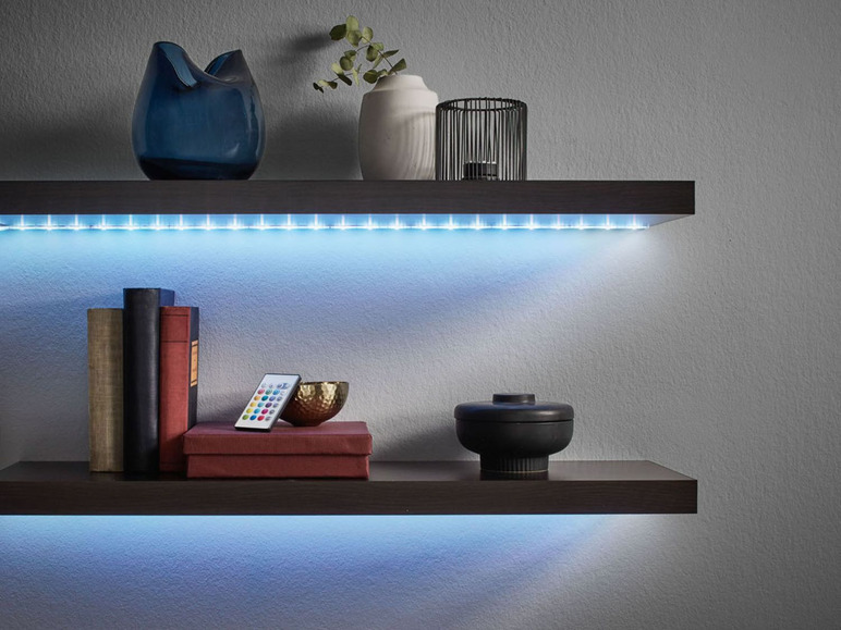 Gehe zu Vollbildansicht: LIVARNO LUX® LED-Band, 20 Watt, 150 dimmbare LEDs, mit Farbwechsel, Fernbedienung - Bild 11