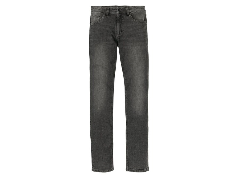 Gehe zu Vollbildansicht: LIVERGY® Jeans Herren, angenehmer Tragekomfort, Slim Fit, optimale Passform durch Elasthan - Bild 2