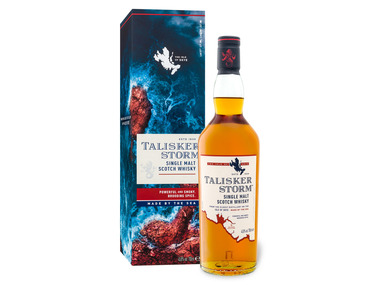 Talisker Storm Single Malt Scotch Whisky mit Geschenkbox 45,8% Vol