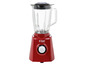 Roter Russell Hobbs Mixer mit Glaskanne.