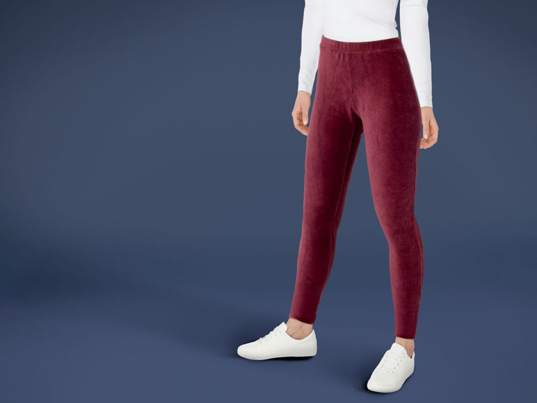 Gehe zu Vollbildansicht: ESMARA® Leggings Damen, in Cord-Qualität, mit Baumwolle - Bild 6