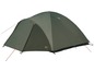 Ein grünes High Peak Navajo 4 Zelt