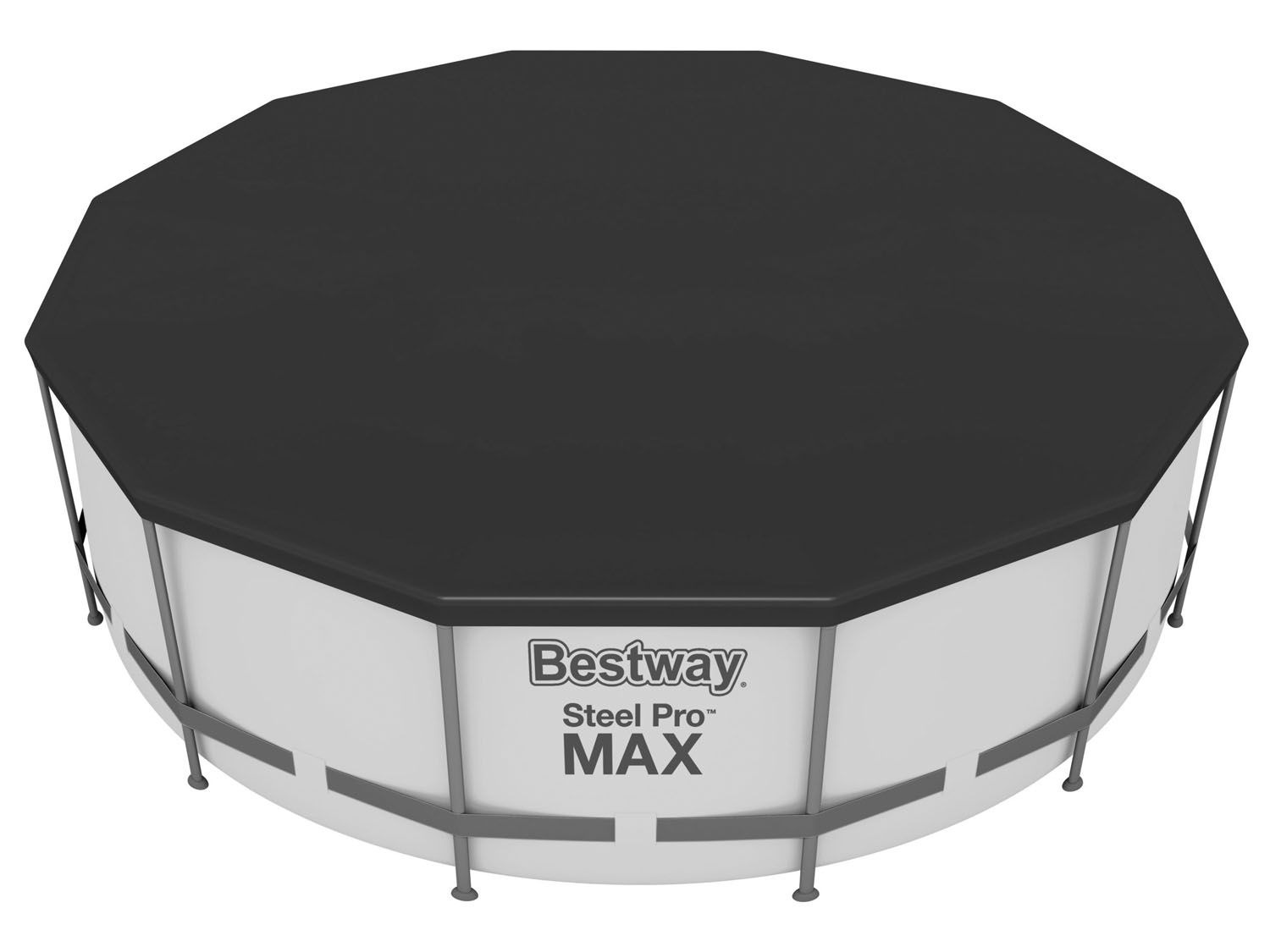 Bestway Flowclear™ PVC-Abdeckplane, rund | LIDL