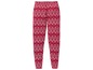 Rote Leggings mit Weihnachtsmuster