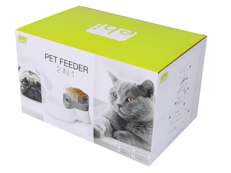 Gehe zu Vollbildansicht: europet bernina 2in1 Futter- und Trinkschale »Pet feeder«, für Katzen und kleine Hunde - Bild 8