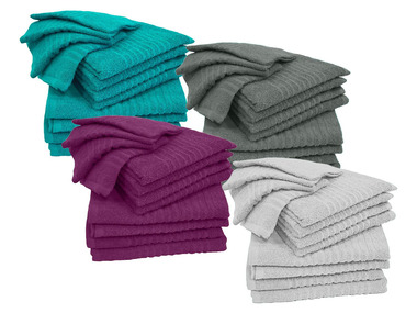 Kinzler Handtuch-Set 12teilig, Frottierset: Duschtuch, Handtuch, Gästetuch, aus Baumwolle