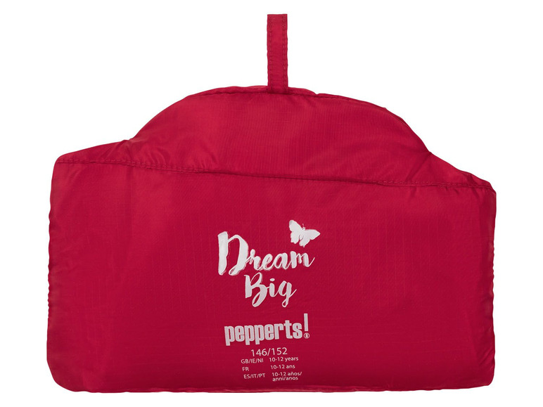 Gehe zu Vollbildansicht: PEPPERTS® Windbreaker Mädchen, mit Kapuze, als Packtasche umwandelbar, windabweisend - Bild 11