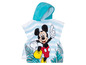Ein Kapuzenbademantel für Kinder mit Mickey Mouse Motiv.