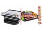 Tefal OptiGrill Elektro-Grill mit gegrilltem Fleisch und Gemüse.
