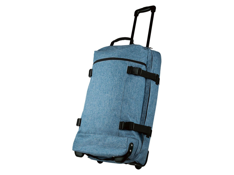 Gehe zu Vollbildansicht: TOPMOVE® Trolley-Reisetasche, mit Teleskopgriff, 2 Tragegriffe, Schnappverschlüsse - Bild 2