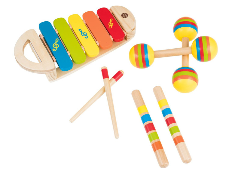 Gehe zu Vollbildansicht: PLAYTIVE® Kinder Musikset, mit 4 Musikinstrumenten - Bild 2