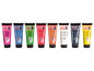 Set mit 8 Tuben professioneller Acrylfarbe von CreaBox Marabu