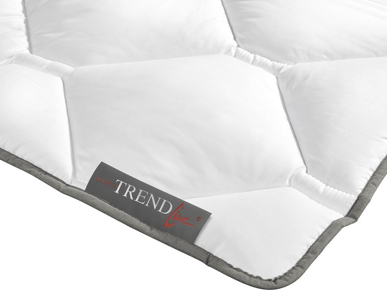 Gehe zu Vollbildansicht: BADENIA TRENDLINE Winter-Bettdecke, zweilagig, kochfest, aus Mikrofaser, warm - Bild 3