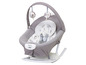 Graco Baby Schaukelstuhl in Grau mit Hirsch-Muster.