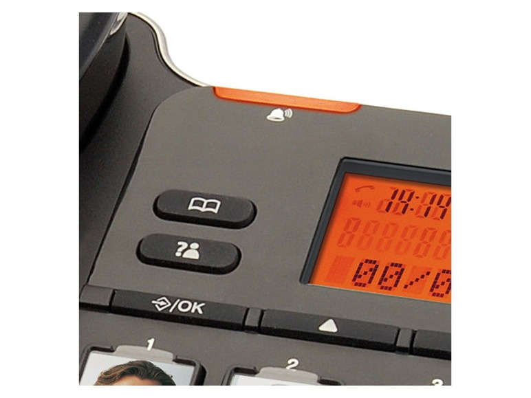 Gehe zu Vollbildansicht: Switel D200 DECT Komfort-Telefon Combo mit Anrufbeantworter - Bild 5