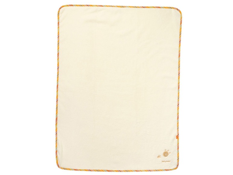 Babydecke von Baby's Only mit Regenbogenrand.
