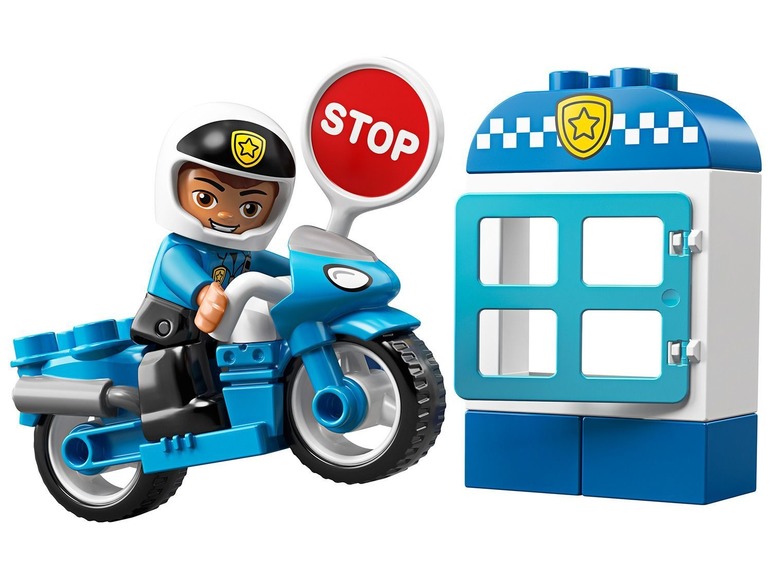 Gehe zu Vollbildansicht: LEGO® DUPLO® 10900 Polizeimotorrad - Bild 3