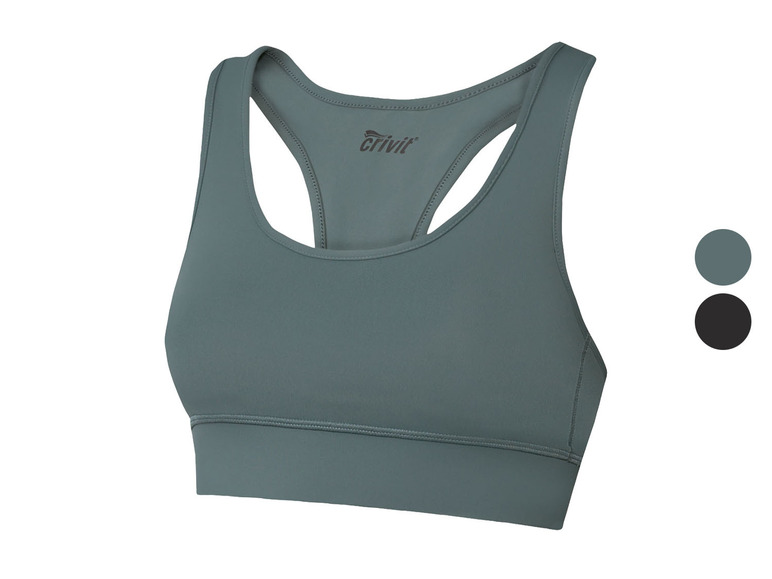 Gehe zu Vollbildansicht: CRIVIT Damen Sport Bustier, Medium-Level, mit formendem Effekt - Bild 1