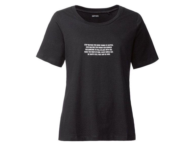 Gehe zu Vollbildansicht: ESMARA® T-Shirt Damen, aus reiner Baumwolle - Bild 2