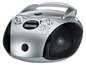 Ein silbernes Grundig Radio mit CD-Player und USB-Anschluss.