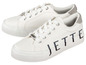 Weiße Jette Sneakers mit Schnürsenkeln.