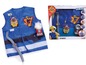 Feuerwehrmann Sam Rettungsset mit Weste, Funkgerät, Taschenlampe und Werkzeug.