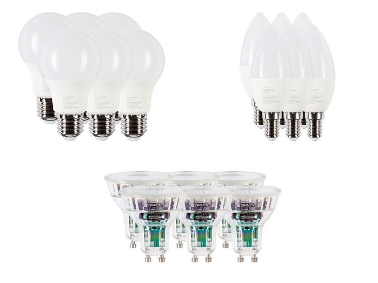 Gehe zu Vollbildansicht: LIVARNO home Leuchtmittel LED 6er Sparpack, nicht dimmbar - Bild 1