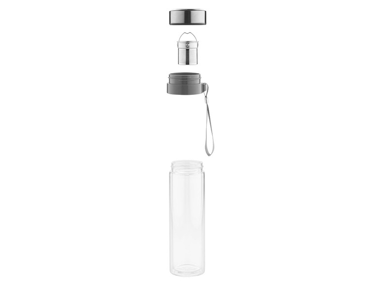 Gehe zu Vollbildansicht: ERNESTO® Trinkflasche mit Zitruspresse/ Trinkflasche mit Infuser - Bild 4