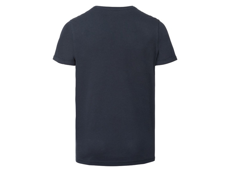 Gehe zu Vollbildansicht: LIVERGY® T-Shirt Herren, mit Rundhalsausschnitt, aus reiner Baumwolle - Bild 12