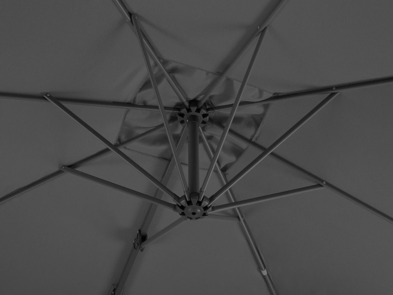 Gehe zu Vollbildansicht: Schneider Ampelschirm »Rhodos Junior«, 270 cm Spannweite, mit Schutzhülle, Plattenständer - Bild 31