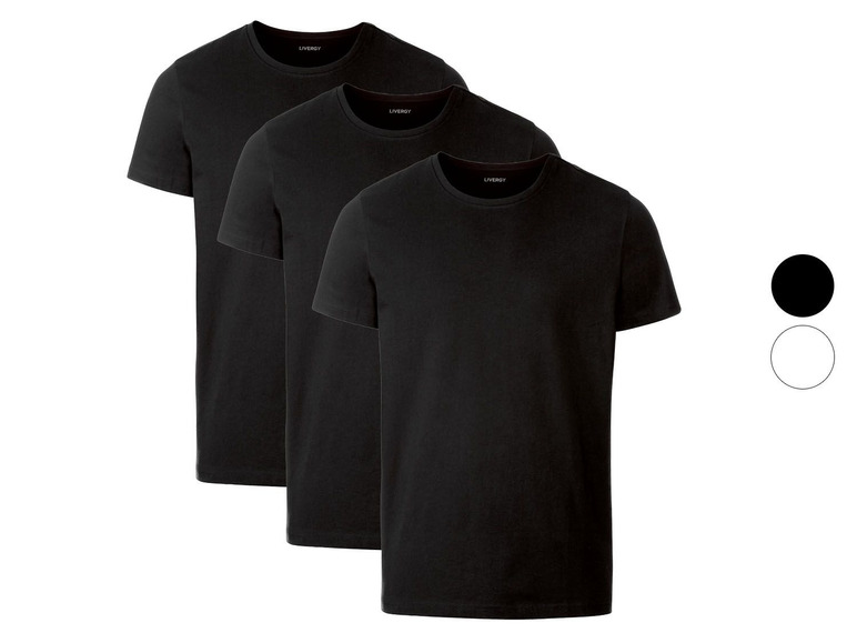 Gehe zu Vollbildansicht: LIVERGY® 3 Herren T-Shirts - Bild 1