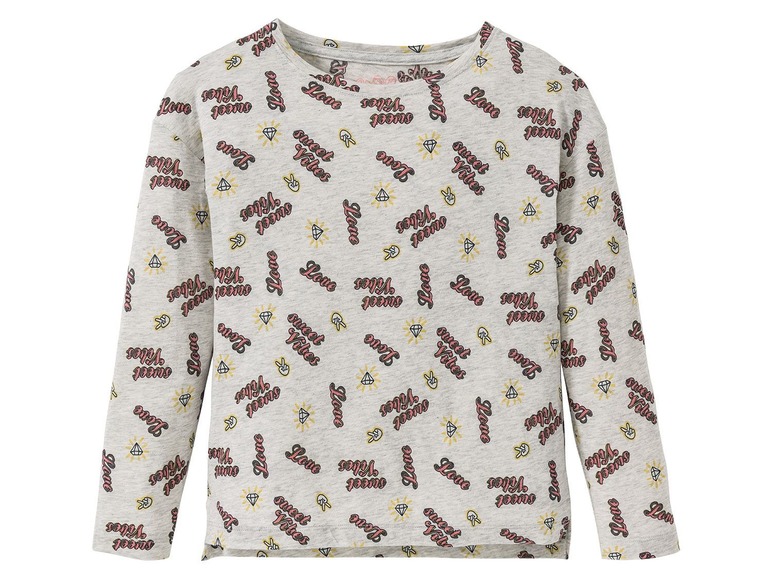 Gehe zu Vollbildansicht: pepperts!® PEPPERTS® Langarmshirt Mädchen, 2 Stück, mit Baumwolle und Viskose - Bild 18