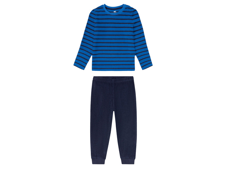 Gehe zu Vollbildansicht: lupilu® Kleinkinder Jungen Pyjama, Frotteequalität - Bild 14