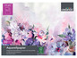 Aquarellpapier von Crelando mit Blumenmotiv, 30 Blätter, A3 Format, 220 g/m².