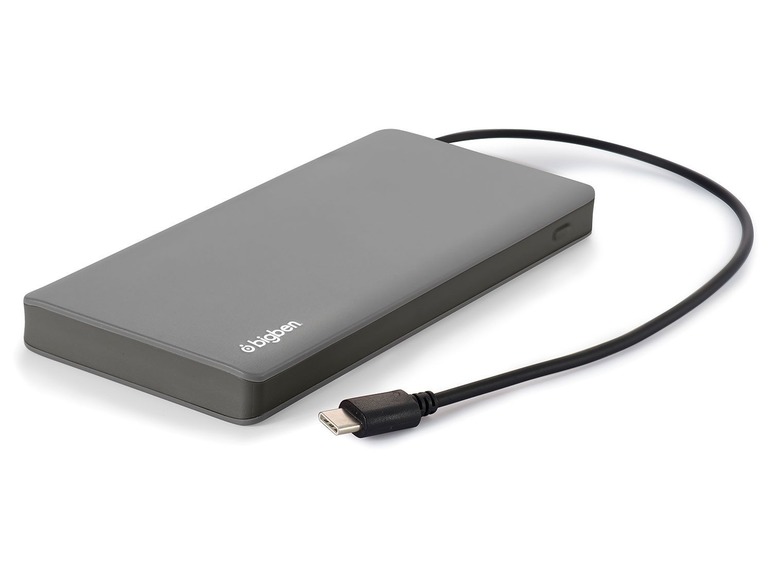Gehe zu Vollbildansicht: Bigben Powerbank, mit 8000 mAh Akku, für Nintendo Switch, integriertes USB-Kabel Typ C - Bild 1