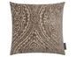 Ein grau-braunes Kissen mit Paisley-Muster von Magma.
