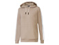 Beige Hoodie mit weißen Streifen und der Marke Crivit.