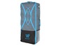 Eine graue und blaue Tragetasche für ein aufblasbares Paddleboard von WattSUP.