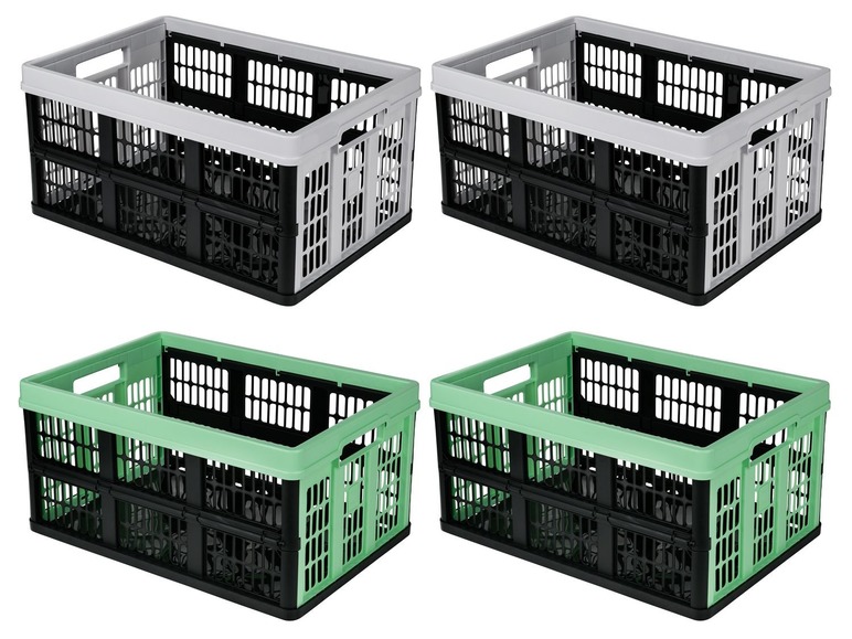 Gehe zu Vollbildansicht: Klappbox, 2 Stück, ca. 45 Liter Fassungsvermögen je Box - Bild 1