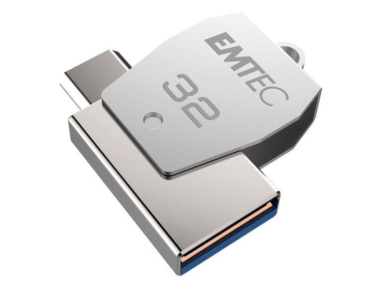 Gehe zu Vollbildansicht: Emtec Dual USB 2.0 micro-USB T250 Stick - Bild 6