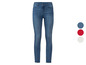 Dunkelblaue Skinny Jeans für Damen.