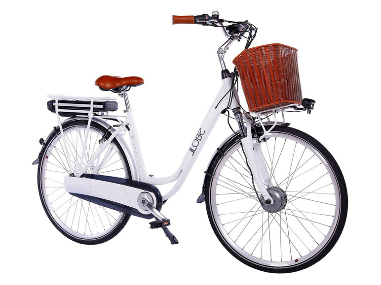 Gehe zu Vollbildansicht: Llobe E-Bike »White Motion 2.0«, Citybike, Damen, 28 Zoll - Bild 9